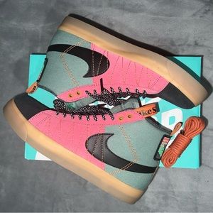 Nike SB Zoom Blazer Acclimate Jade Smoke sneakers size 9 womens